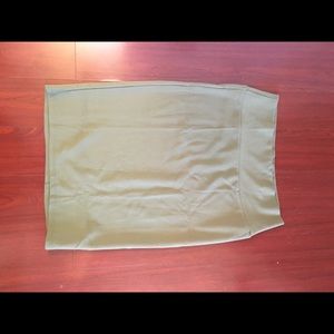 Green pencil skirt